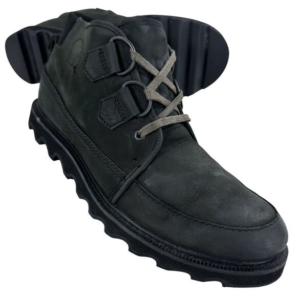 Sorel Mad Desert ll Distressed Nubuck Olive Green Leather Chukka Boots Sz 11.5 - Picture 1 of 9